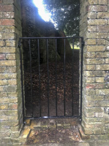 Wrought iron gates and railings