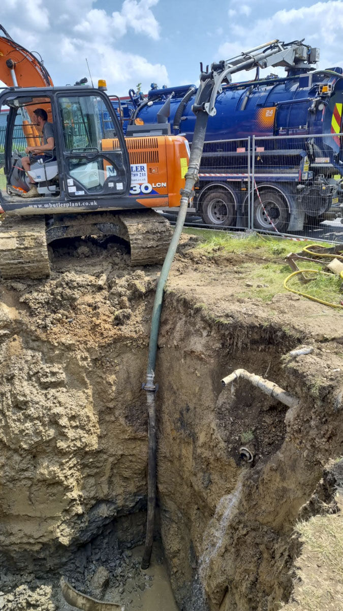 Drainage installers