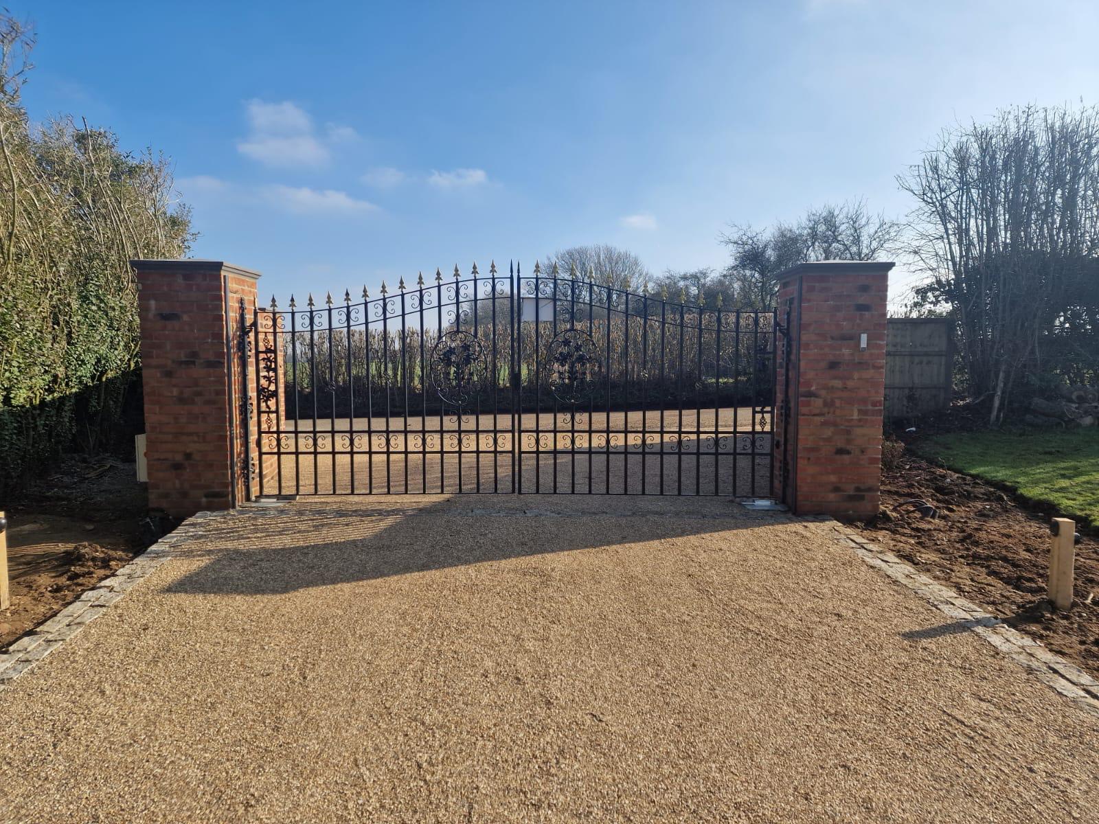 Driveway installation