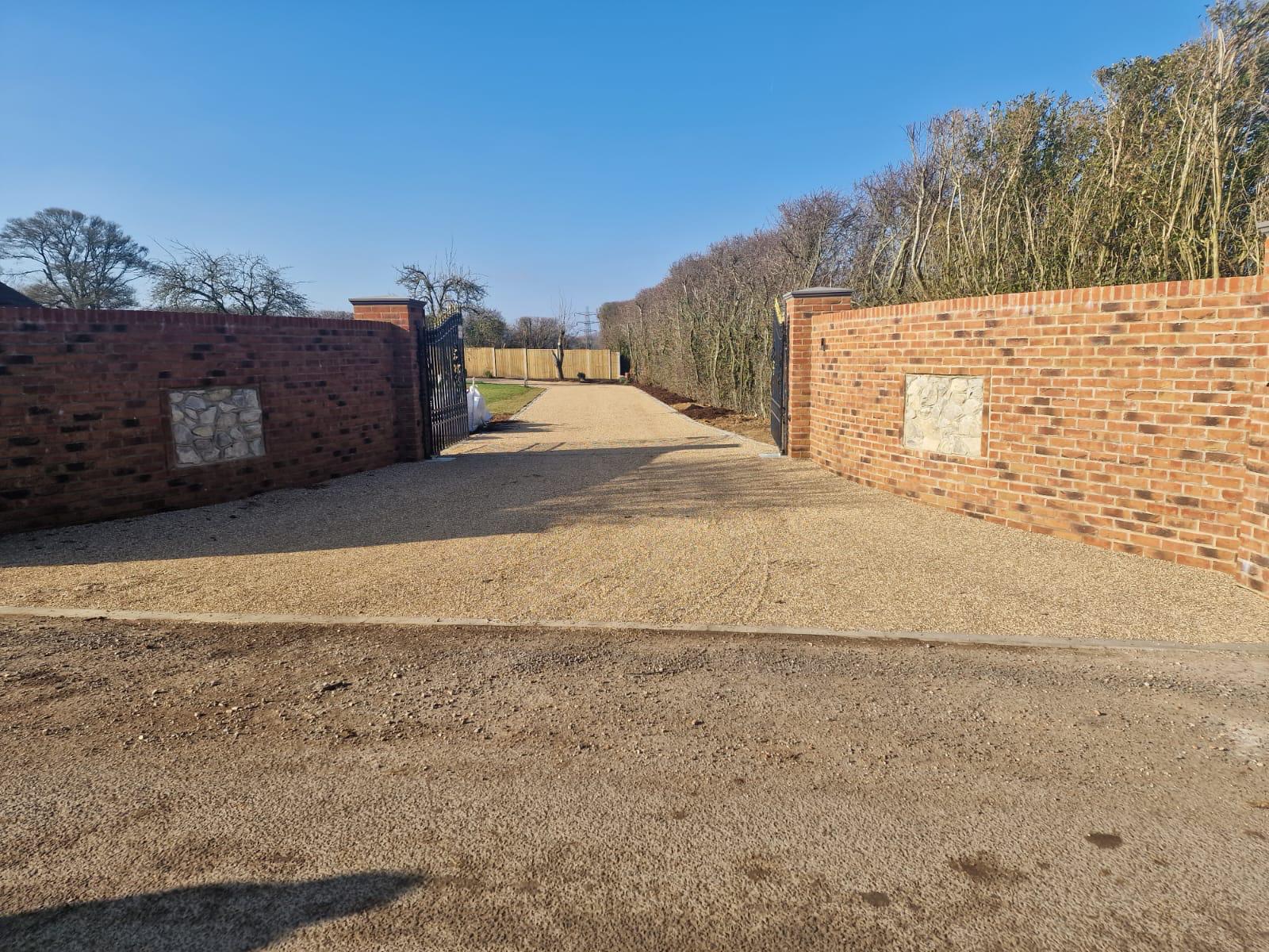 entrance and driveway contractors Island View