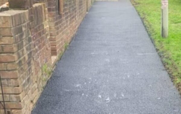 Tarmac Footpath Installation at Trinity Place, Deal