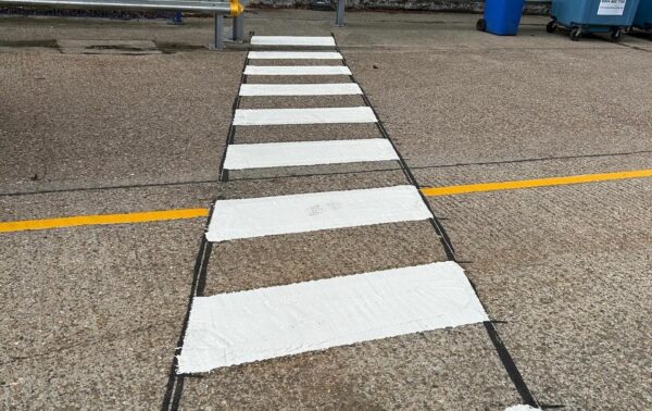 Line Marking Works for The Cook Kitchen, Sittingbourne