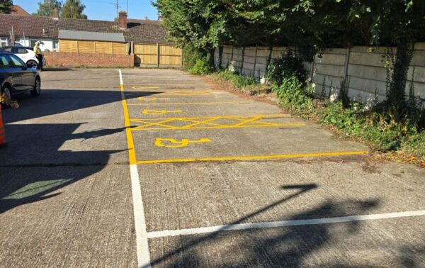Line Marking Bays for Dover District Council